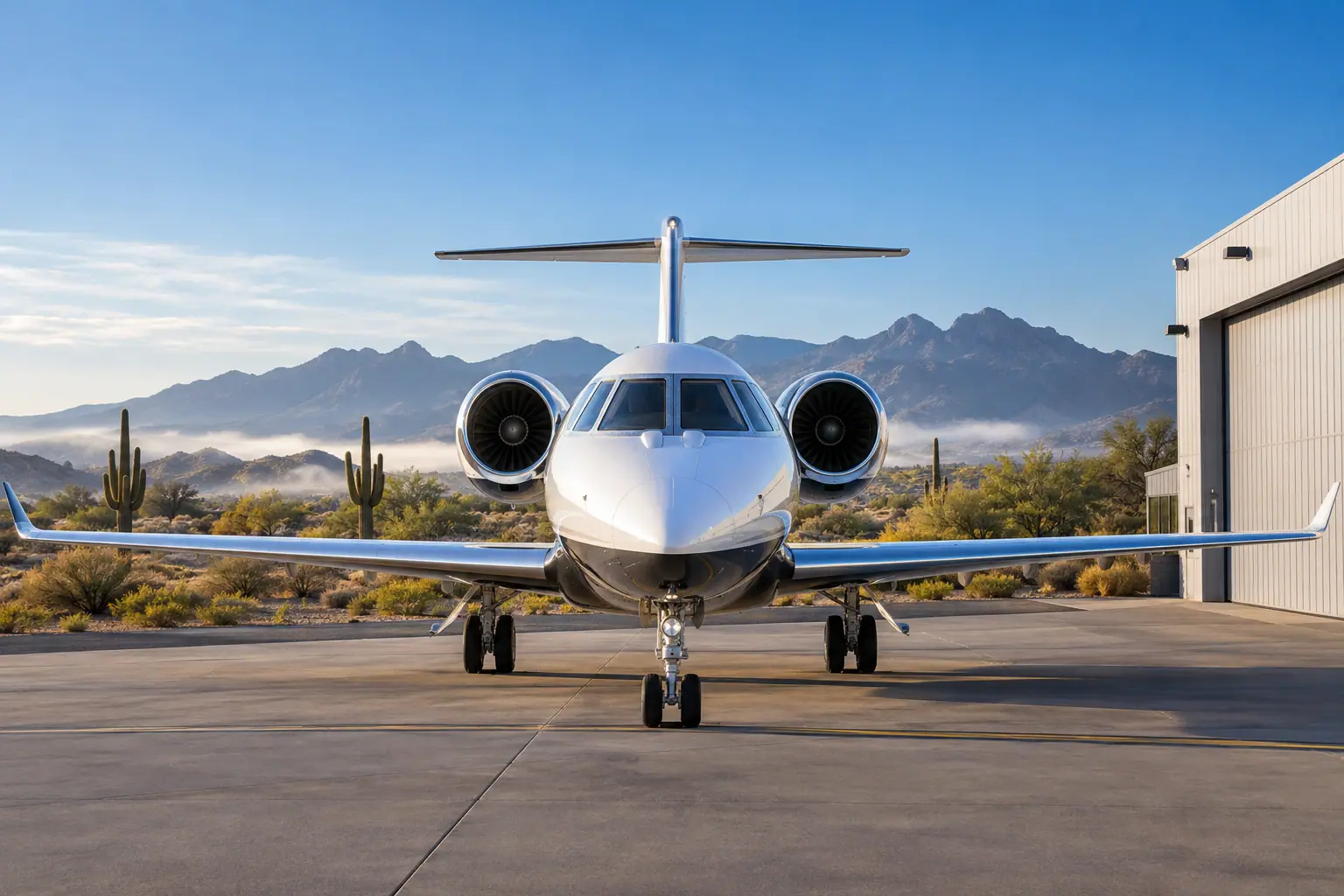 Ramp at Scottsdale Airport