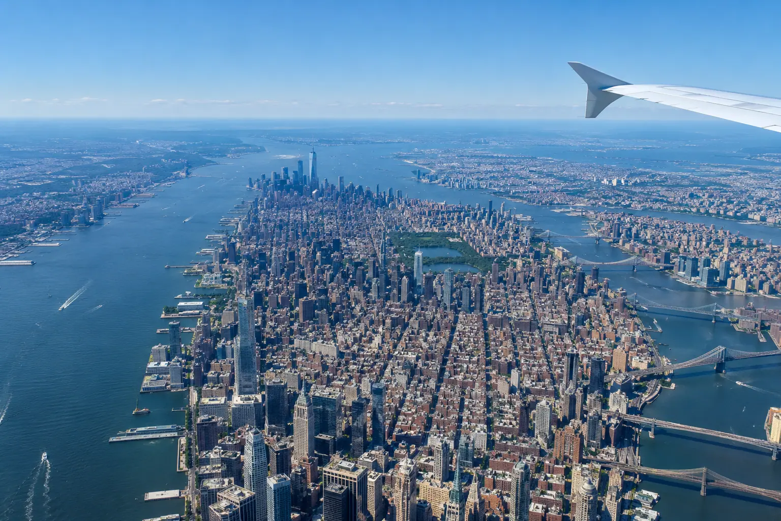 New York from the air