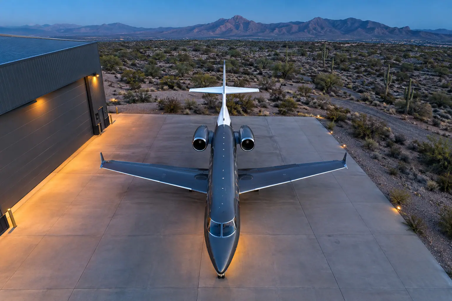 Ramp at Mesa Gateway Airport